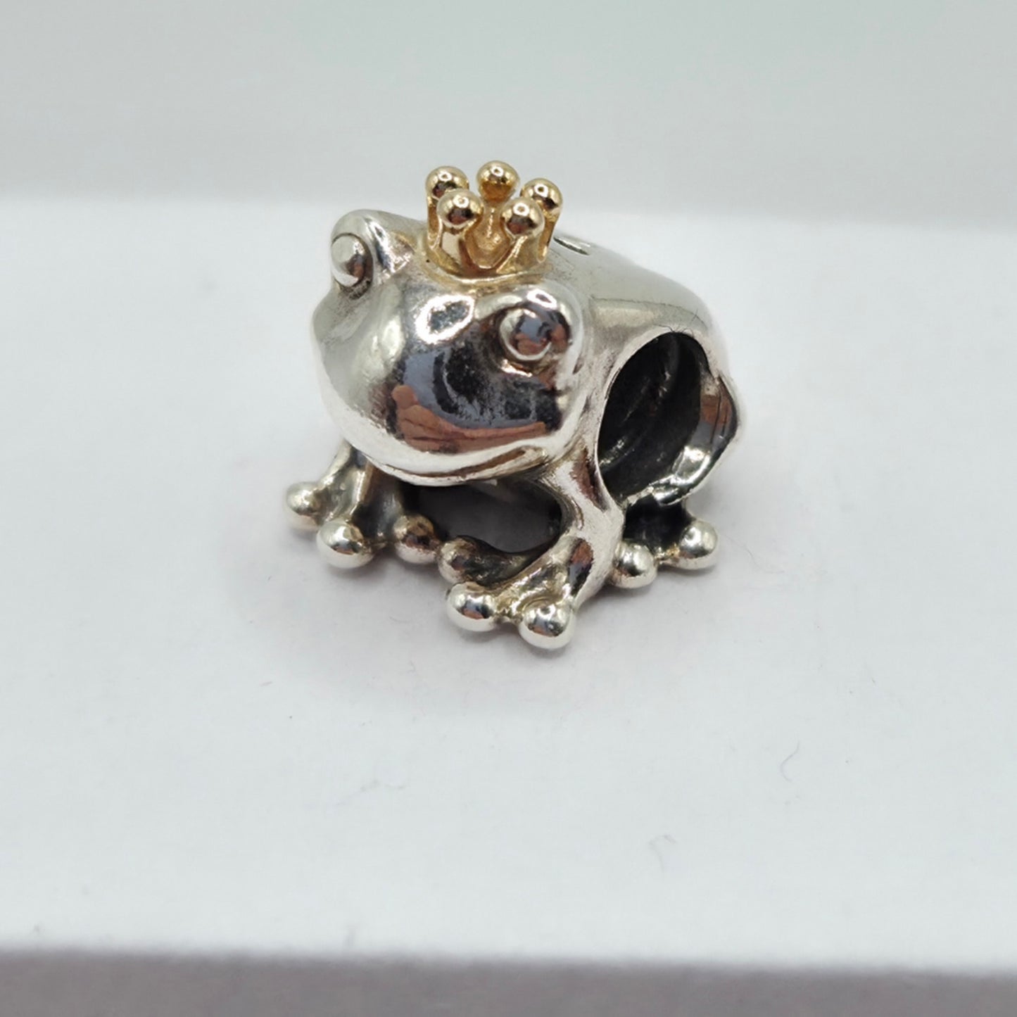 Original Pandora Froschkönig Bicolor Gold 791118