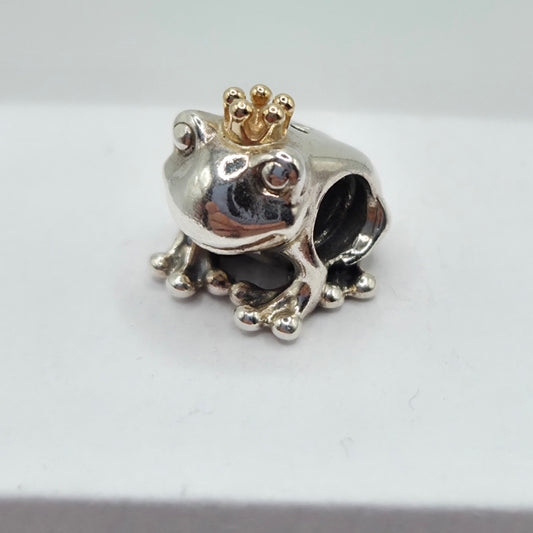 Original Pandora Froschkönig Bicolor Gold 791118