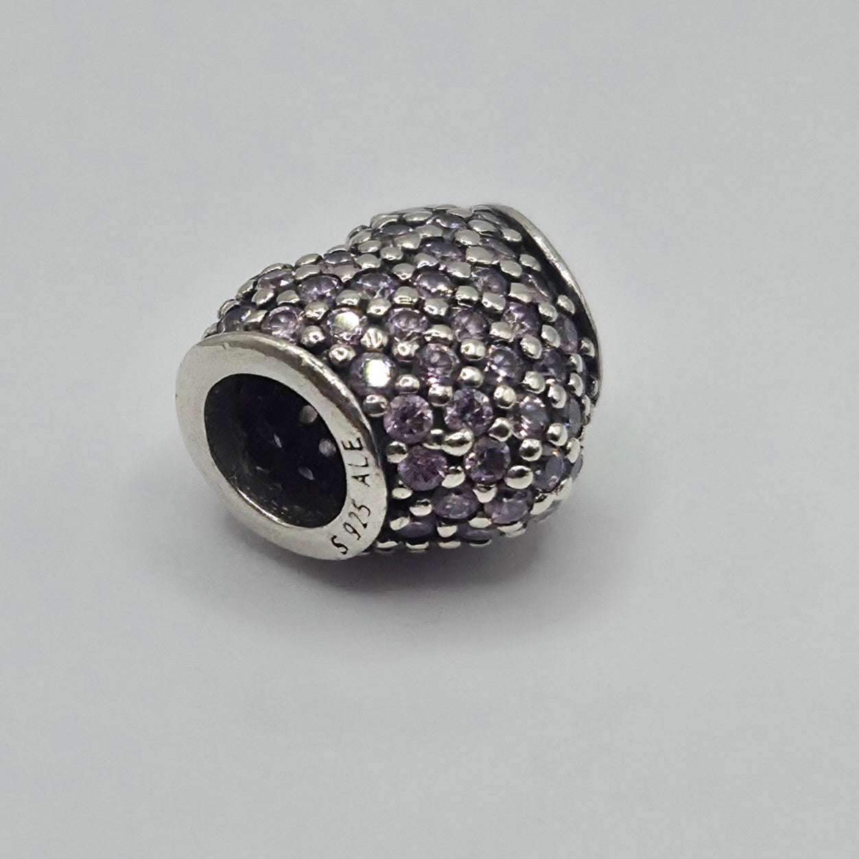 Original Pandora Pave Herz Rosa 791052PCZ