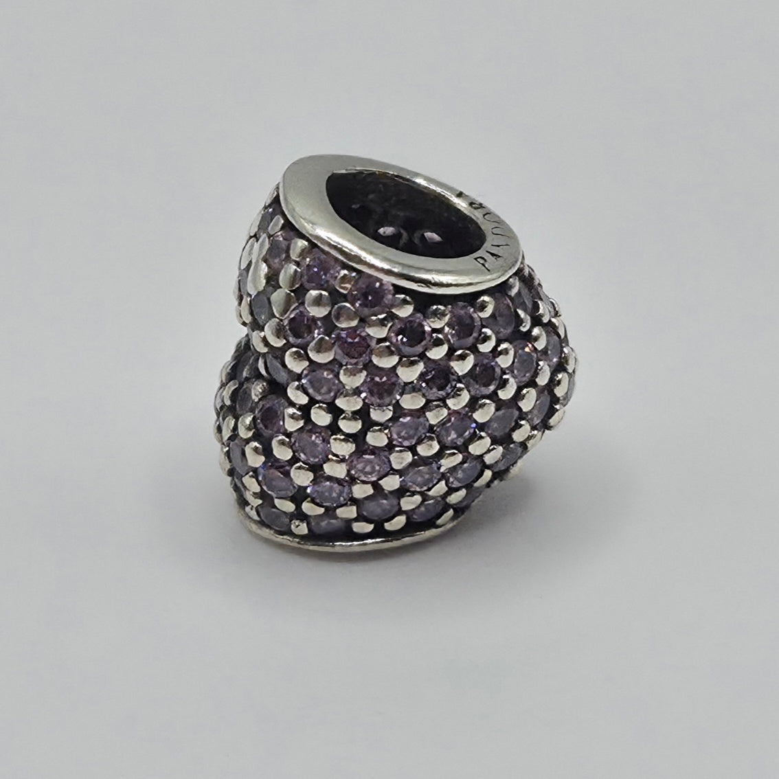 Original Pandora Pave Herz Rosa 791052PCZ