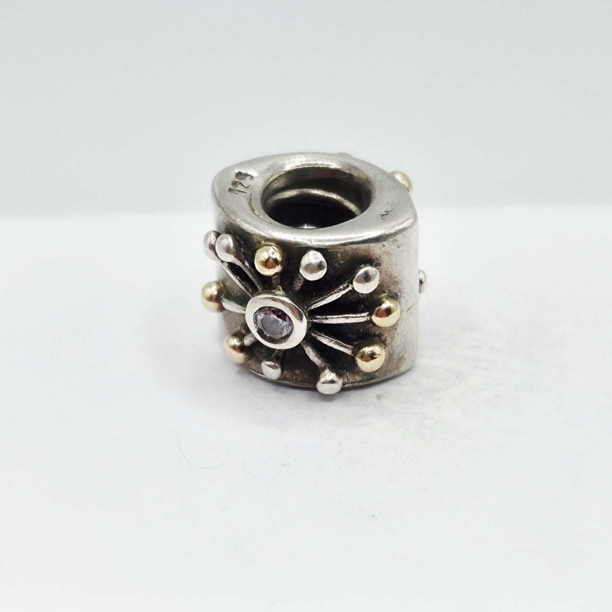 Original Pandora Wüstenstern Bicolor Gold 790188CZ