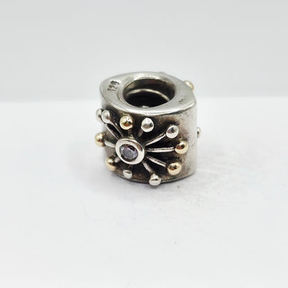 Original Pandora Wüstenstern Bicolor Gold 790188CZ