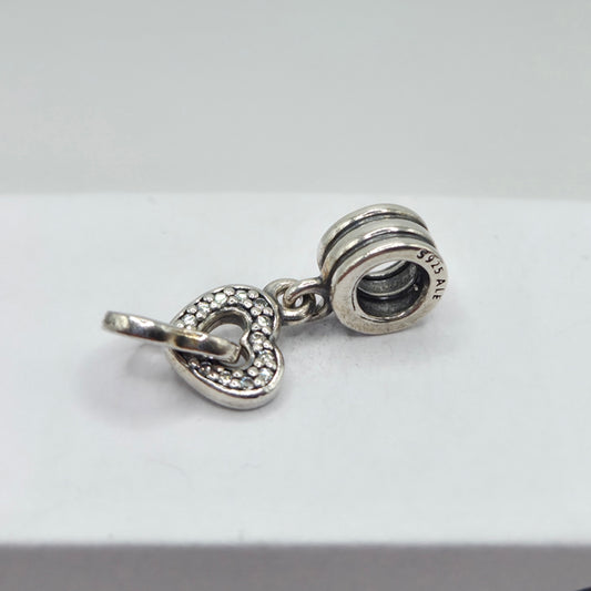 Original Pandora verschlungene Herzen 791242CZ
